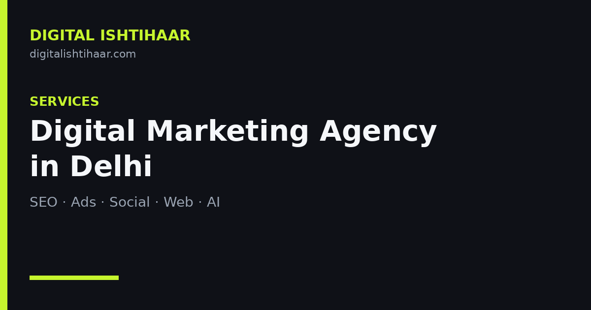 Digital Marketing Agency in Delhi