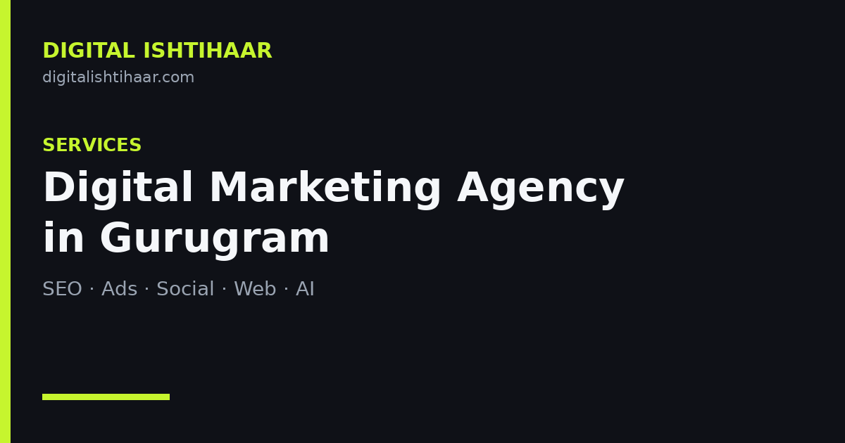 Digital Marketing Agency in Gurugram