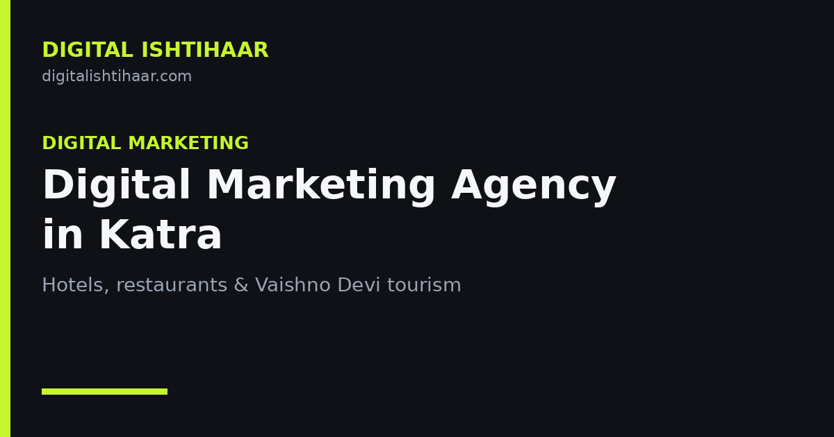 Digital Marketing Agency in Katra