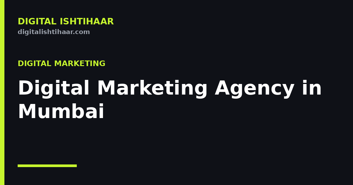 Digital Marketing Agency in Mumbai