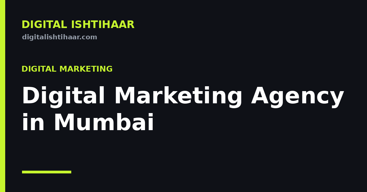 Digital Marketing Agency in Mumbai