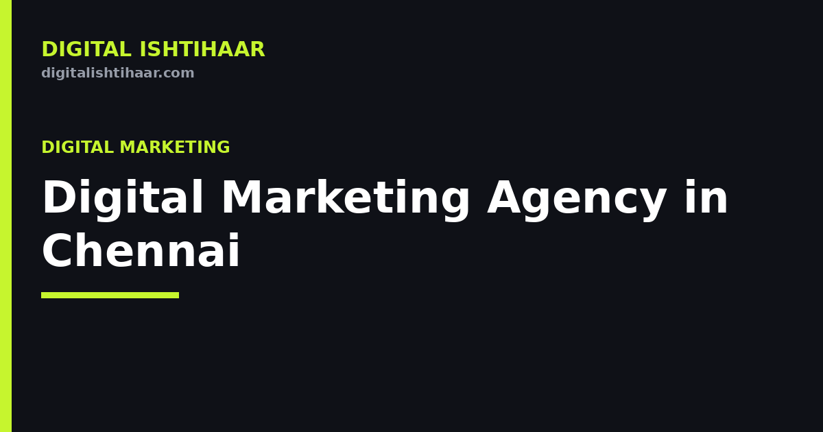 Digital Marketing Agency in Chennai