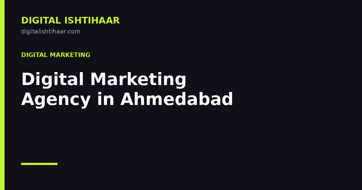 Digital Marketing Agency in Ahmedabad